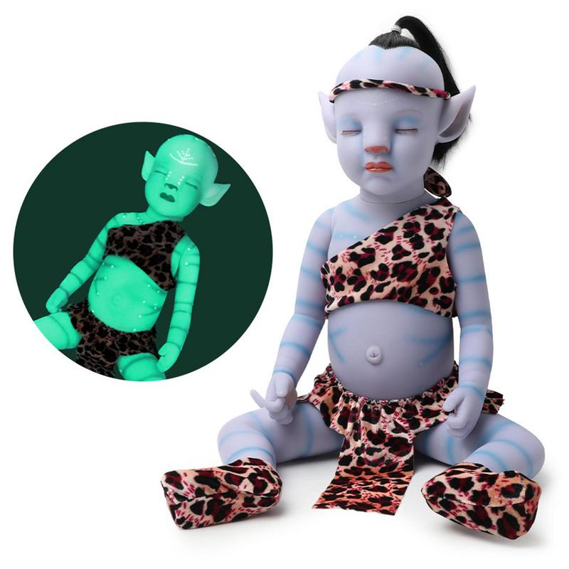 Baby Nursery Girl Room - ตุ๊กตาเด็กแรกเกิดอวตารของเล่นตุ๊กตาเด็กเด็กหญิงเด็กชายเรืองแสงเหมือนจริงของขวัญวันเกิดอุปกรณ์เสริมตกแต่งห้องเด็ก