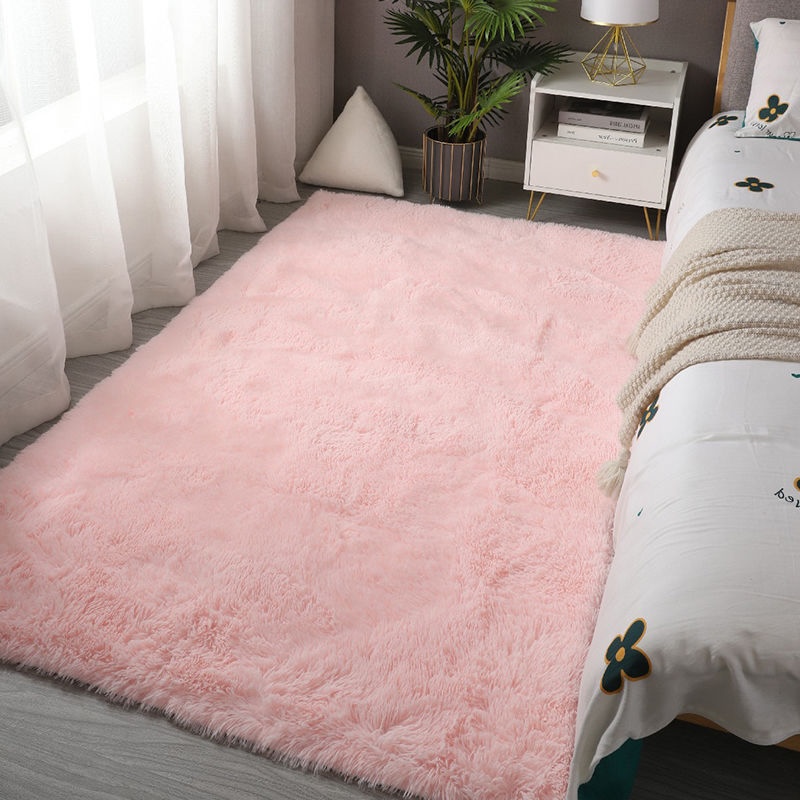 Baby Nursery Rug - สีชมพูห้องนอนพรมสําหรับห้องเด็กน่ารักสาวชั้น Soft MAT ตกแต่งห้องนั่งเล่นสีขาวขนาดใหญ่เด็กพรมข้างเตียง