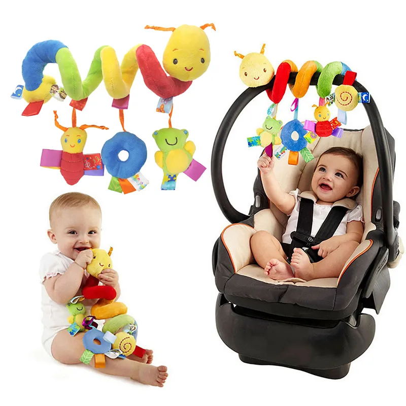Baby Nursery Mobile - เปลเด็กแขวน Rattles ของเล่นรถที่นั่งของเล่นโทรศัพท์มือถือรถเข็นเด็ก Crib COT SPIRAL