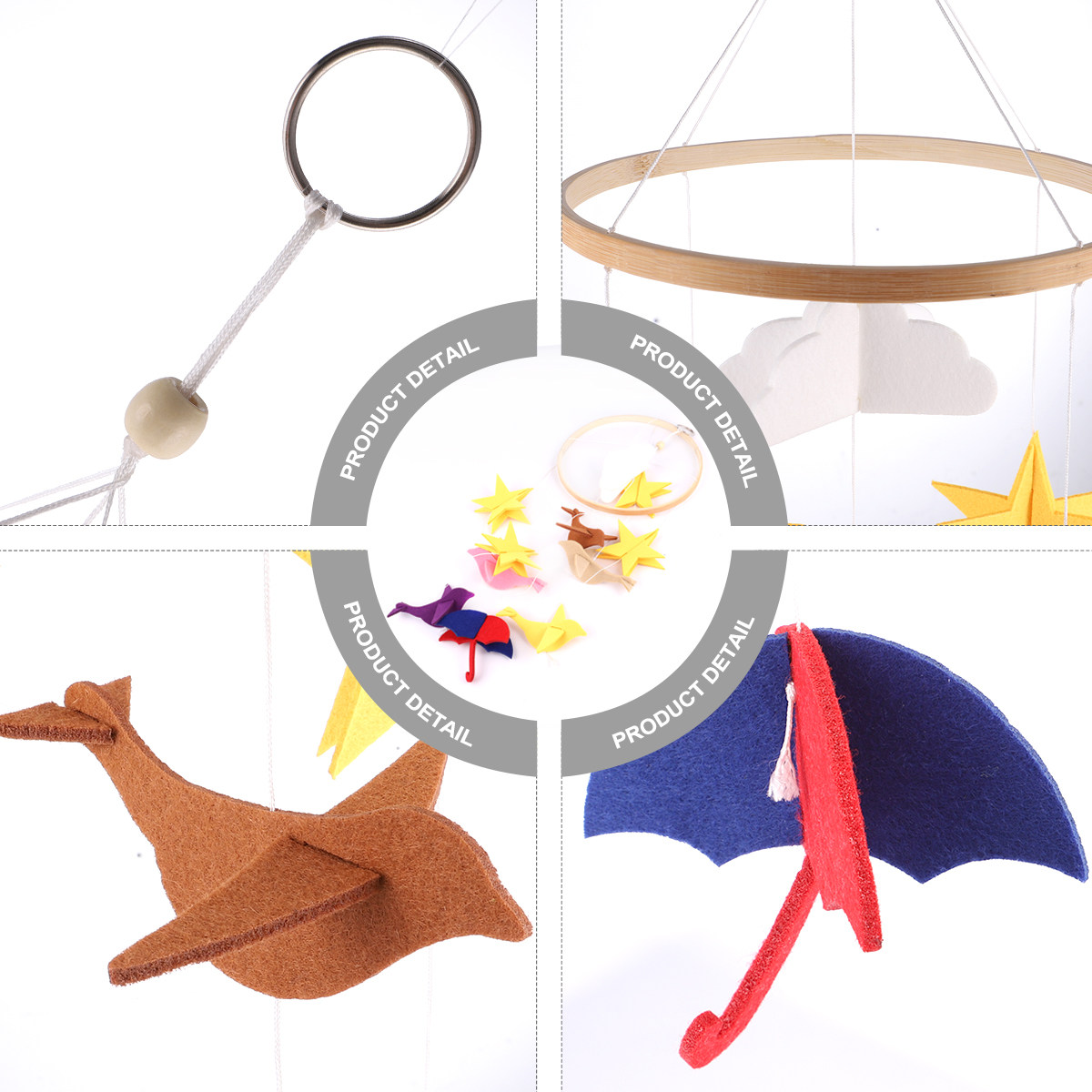 ของตกแต่งแขวนเปลเด็ก 1 ชิ้น โม - Baby Nursery Girl Room บทวิจารณ์และราคา