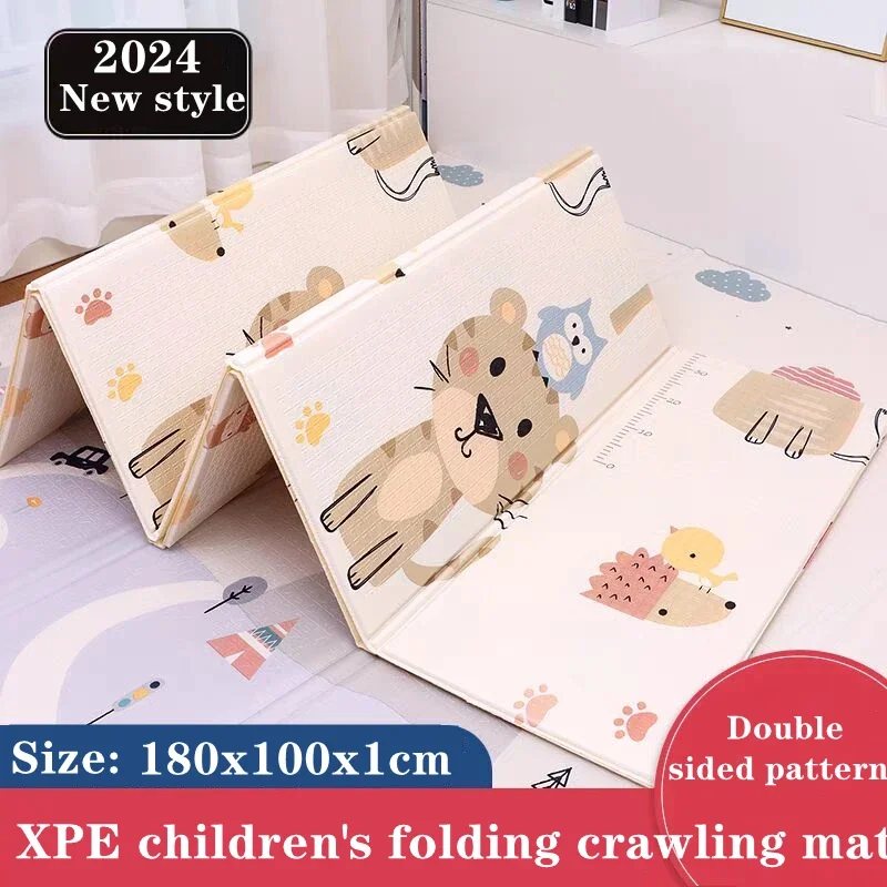 เสื่อเล่นเด็กแบบพับได้ปลอดสารพ - Baby Nursery Rug บทวิจารณ์และราคา