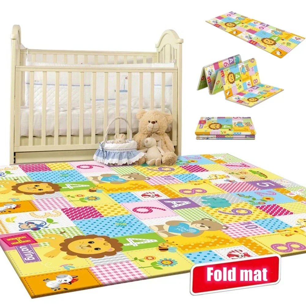เสื่อเล่นเด็กแบบพับได้ปลอดสารพ - Baby Nursery Rug บทวิจารณ์และราคา