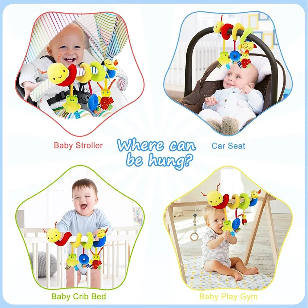 เกลียวรถเข็นเด็กของเล่นทารกแรก - Baby Nursery Mobile บทวิจารณ์และราคา