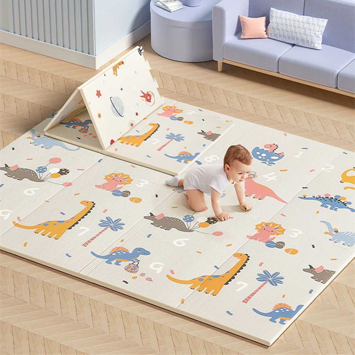 พรมเด็กปลอดสารพิษ พับได้ สำหรั - Baby Nursery Rug บทวิจารณ์และราคา