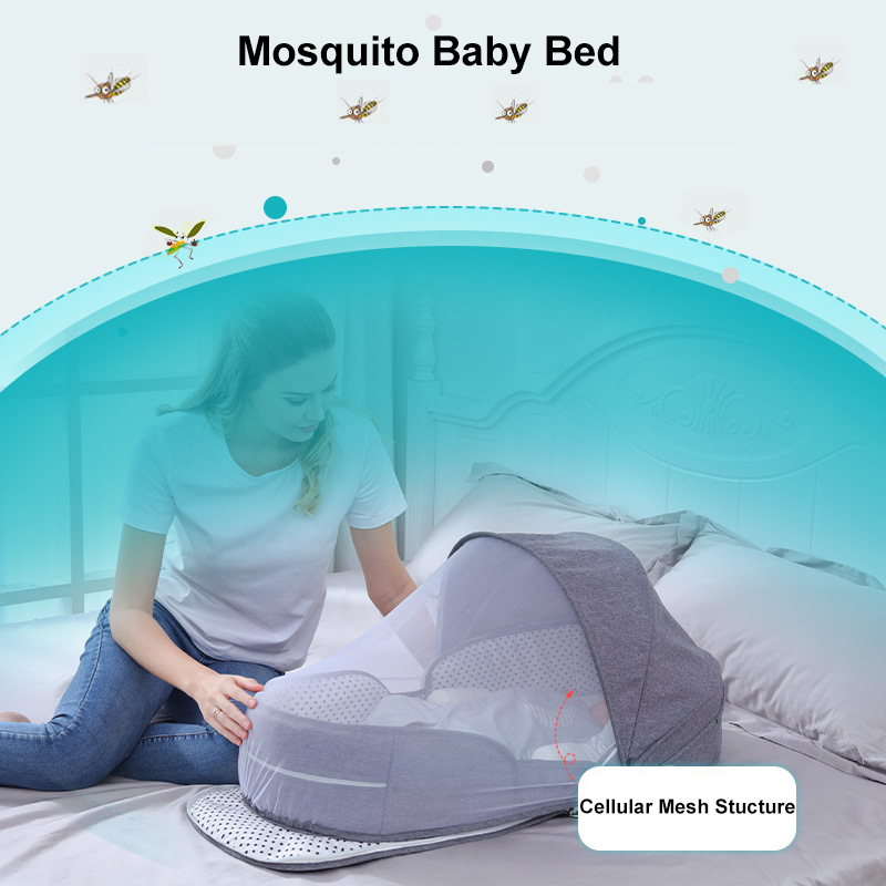 มุ้งกันยุงแบบพกพาเปล Travel เต - Baby Nursery Rhymes บทวิจารณ์และราคา