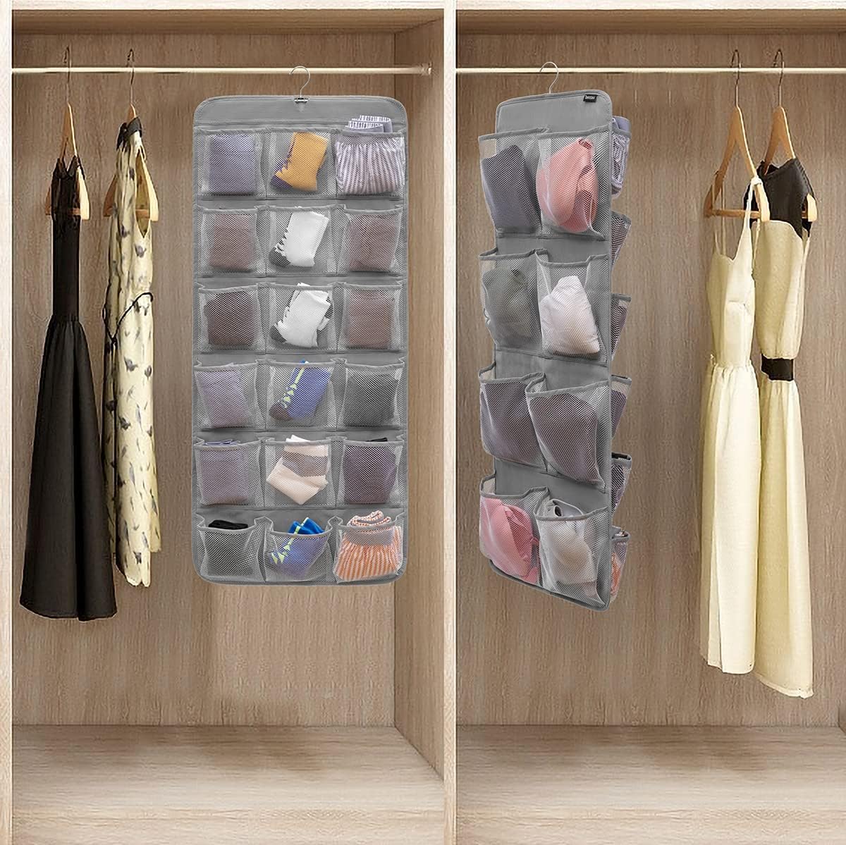 ที่จัดระเบียบตู้เสื้อผ้าแบบแขว - Closet Organizer Baby บทวิจารณ์และราคา
