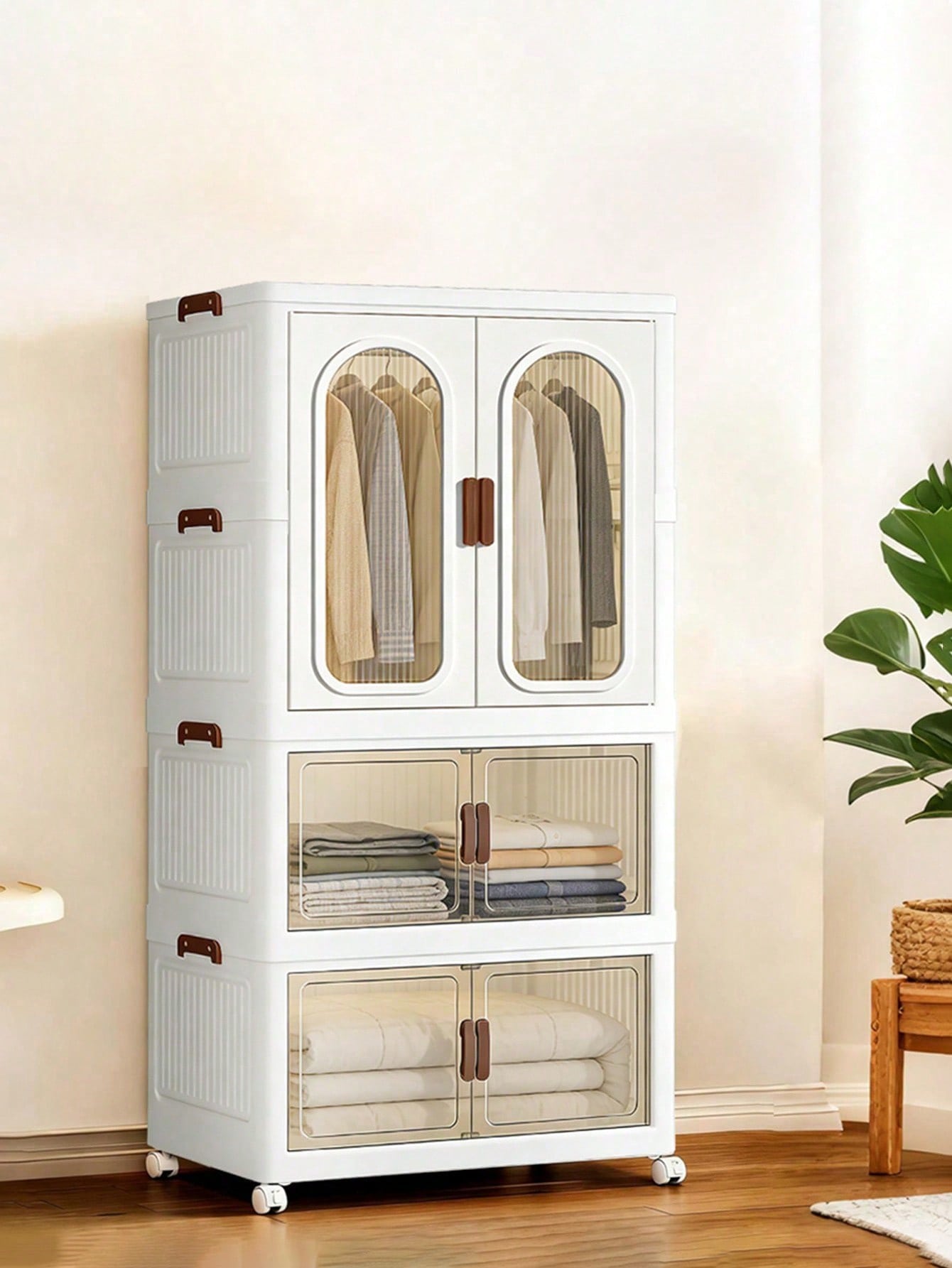 ตู้เก็บเสื้อผ้าขนาดใหญ่ 70 ซม. - Drawer Dresser White บทวิจารณ์และราคา