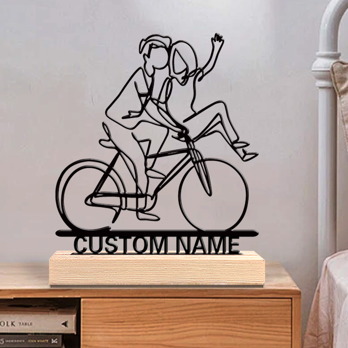 รูปปั้นโลหะคู่รักแบบสั่งทำพิเศ - Baby Nursery Accent Wall บทวิจารณ์และราคา