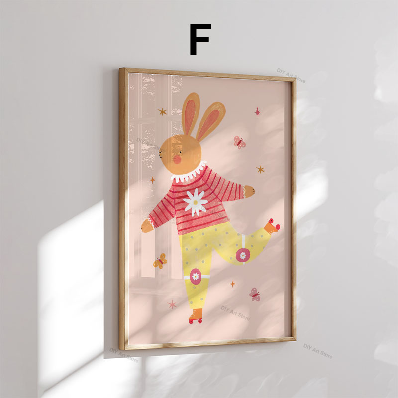 ภาพวาดการ์ตูนสัตว์น่ารักสำหรับ - Animals Baby Nursery บทวิจารณ์และราคา