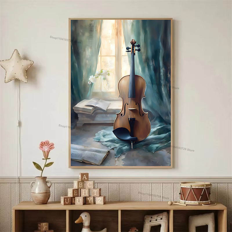 ภาพวาดสีน้ำ บัลเลต์ เด็กผู้หญิ - Baby Nursery Girl Room บทวิจารณ์และราคา