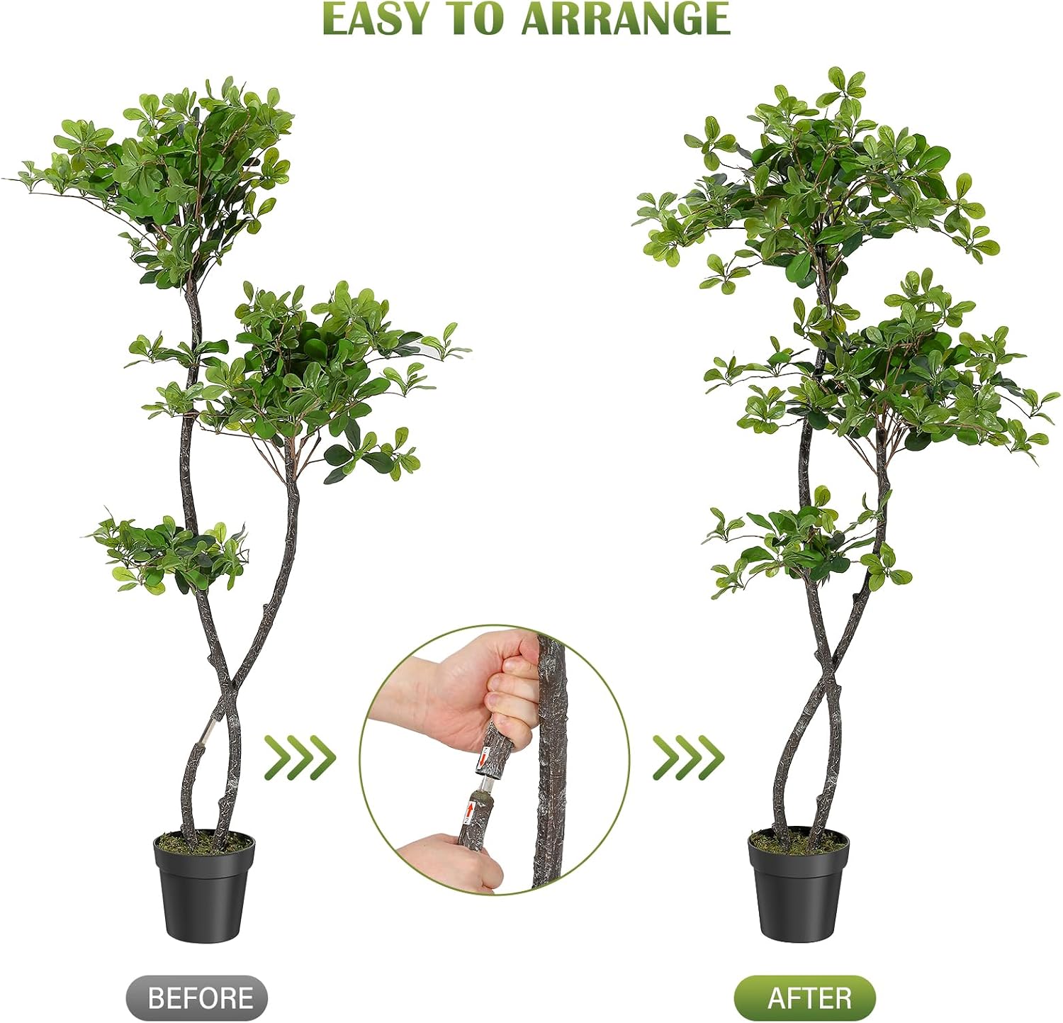 ต้นไม้ประดิษฐ์สำหรับตกแต่งภายใ - Baby Nursery Plants บทวิจารณ์และราคา