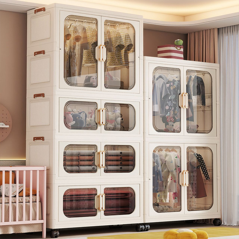 ตู้เสื้อผ้าเด็กแบบพับได้ไม่ต้อ - Closet Organizer Baby บทวิจารณ์และราคา
