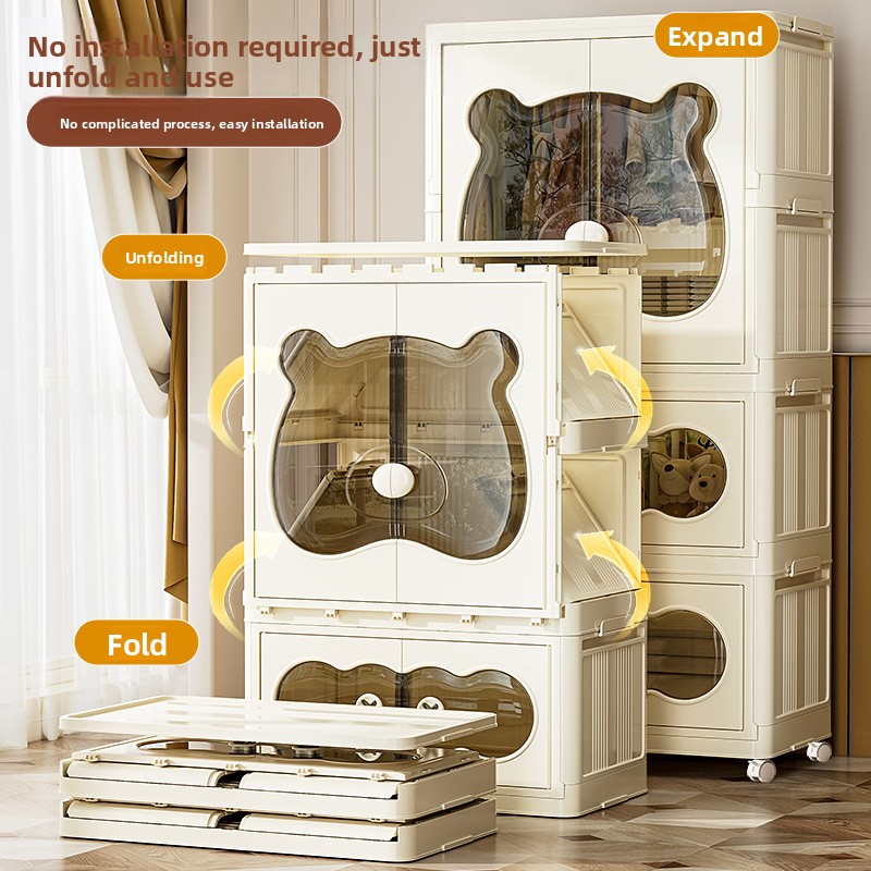 ตู้เก็บของเด็กแบบพกพา ตู้เสื้อ - Closet Organizer Baby บทวิจารณ์และราคา