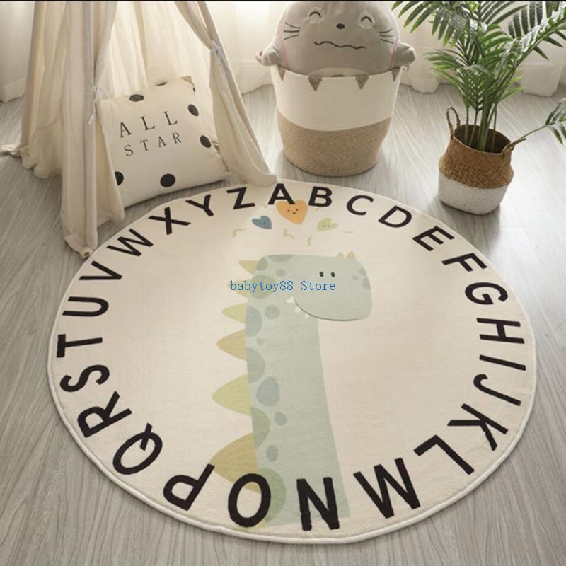 Y4UD การ์ตูนสัตว์พิมพ์เด็กสำหร - Baby Nursery Rug บทวิจารณ์และราคา
