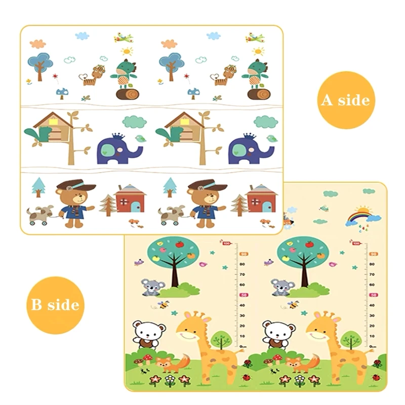 แผ่นรองคลานเด็ก ลายการ์ตูน หนา - Baby Nursery Rug บทวิจารณ์และราคา