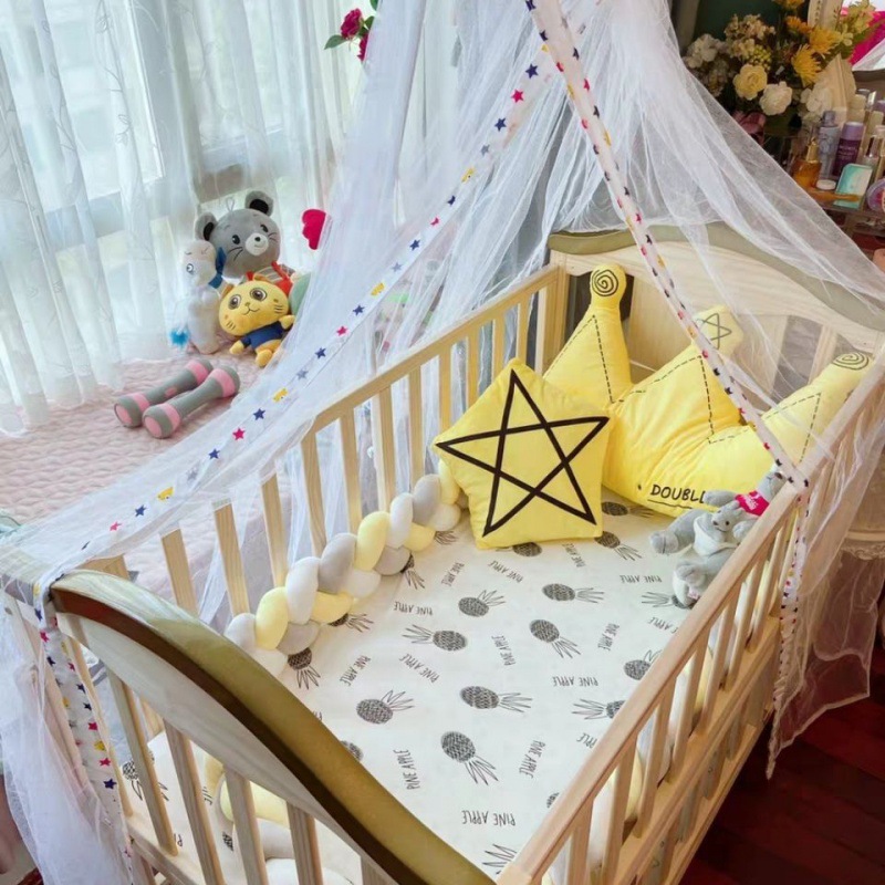 1.5M กันชนเด็กเตียง Braid Knot - Baby Nursery Rhymes บทวิจารณ์และราคา