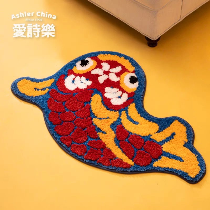 VIKAMA ใหม่ปีจีนเลียนแบบแคชเมี - Baby Nursery Rug บทวิจารณ์และราคา