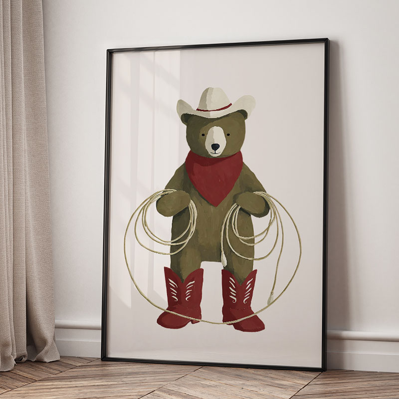ภาพวาดการ์ตูนสัตว์ตลกๆ สำหรับต - Animals Baby Nursery บทวิจารณ์และราคา