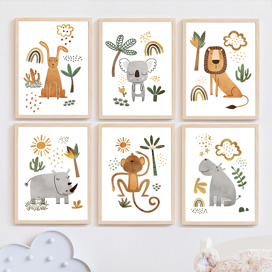 ยีราฟช้าง Tiger ZEBRA Toucan ส - Baby Nursery Plants บทวิจารณ์และราคา