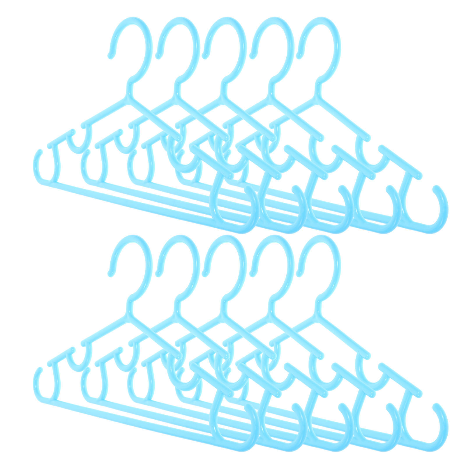 ไม้แขวนเสื้อเด็กกันลื่นพลาสติก - Closet Organizer Baby บทวิจารณ์และราคา