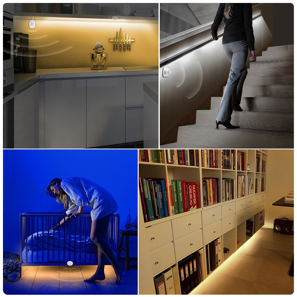 ไฟ LED แบบไร้สายพร้อมเซ็นเซอร์ - Drawer Dresser White บทวิจารณ์และราคา
