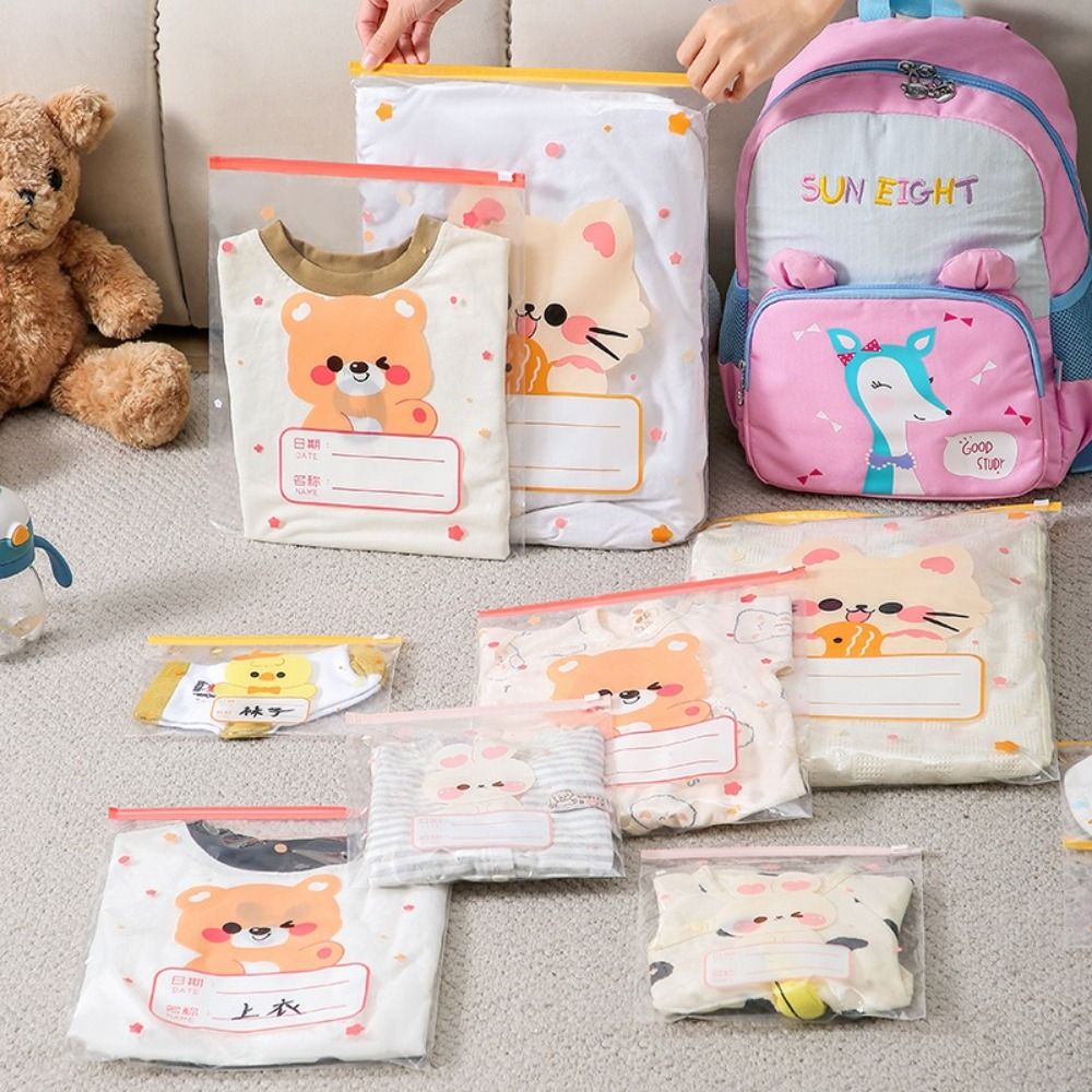 10PCS ถุงเก็บของหลายขนาดแบบพกพ - Closet Organizer Baby บทวิจารณ์และราคา