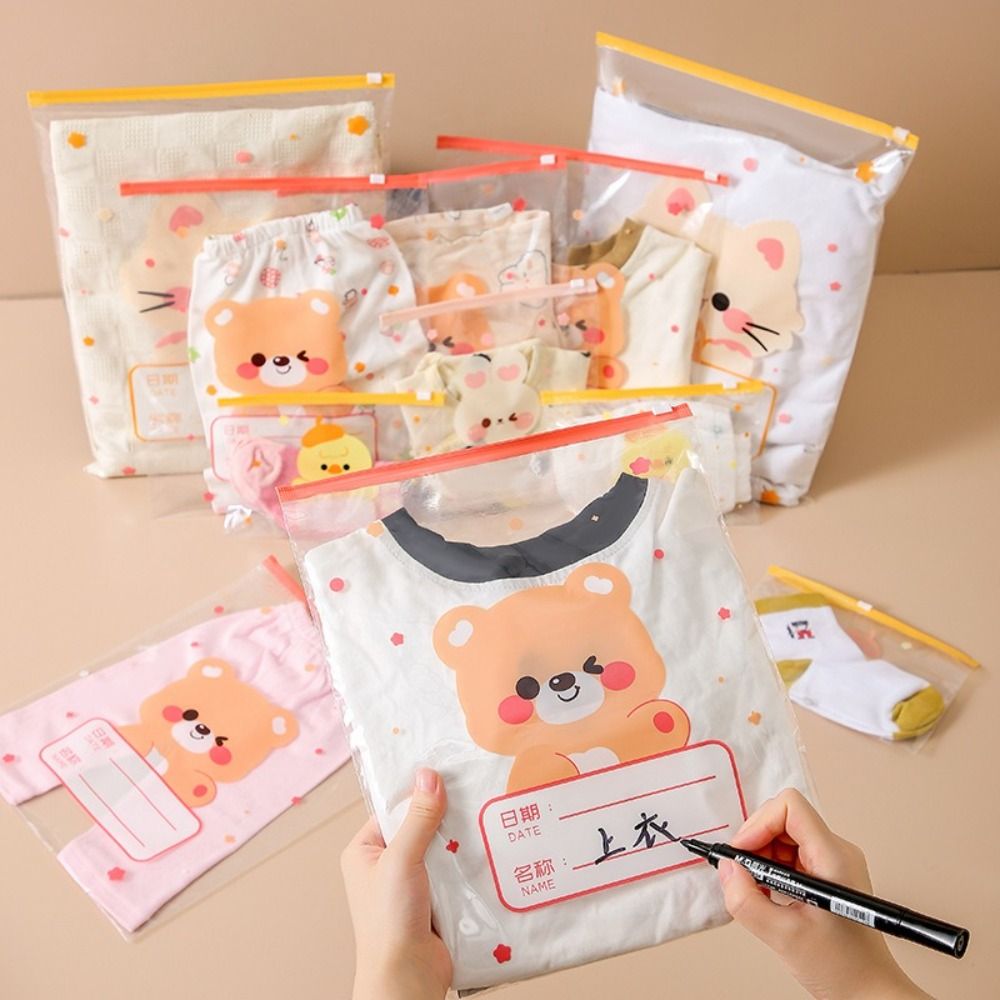 10PCS ถุงเก็บของหลายขนาดแบบพกพ - Closet Organizer Baby บทวิจารณ์และราคา