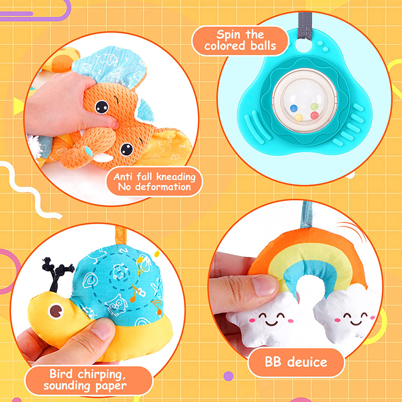 รถที่นั่งของเล่นเด็กทารกสีช้าง - Baby Nursery Mobile บทวิจารณ์และราคา
