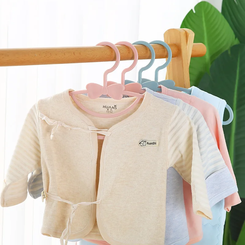 5-50Pcs ไม้แขวนเสื้อเด็กพลาสติ - Closet Organizer Baby บทวิจารณ์และราคา